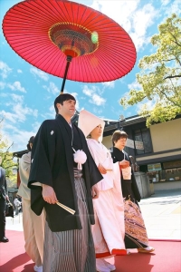 神戸・湊川神社の当日スナップ写真