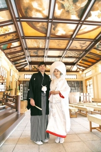 神戸・湊川神社の当日スナップ写真