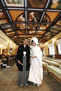 神戸・湊川神社の当日スナップ写真