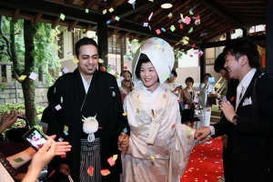 神戸・湊川神社の当日スナップ写真