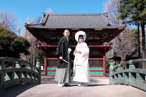 根津神社の当日スナップ写真