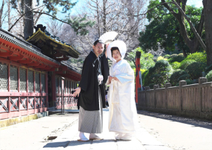根津神社の当日スナップ写真