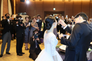 東京會舘の当日スナップ写真