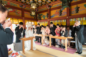 東京・浅草神社の当日スナップ写真