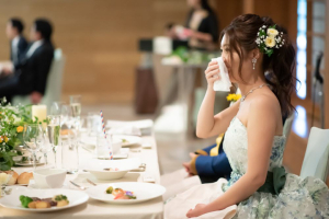 千葉・ヒルトン東京ベイの当日スナップ写真