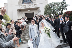 神奈川・カトリック山手教会の当日スナップ写真