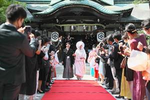 兵庫・芦屋：芦屋神社にてご結婚式のお客様の声【222】